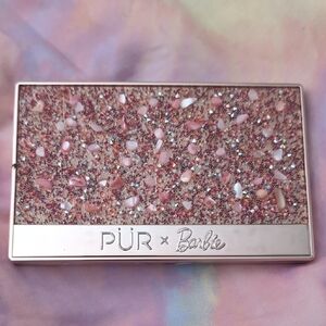 PUR x Barbie Pink and Gold Glitter Palette